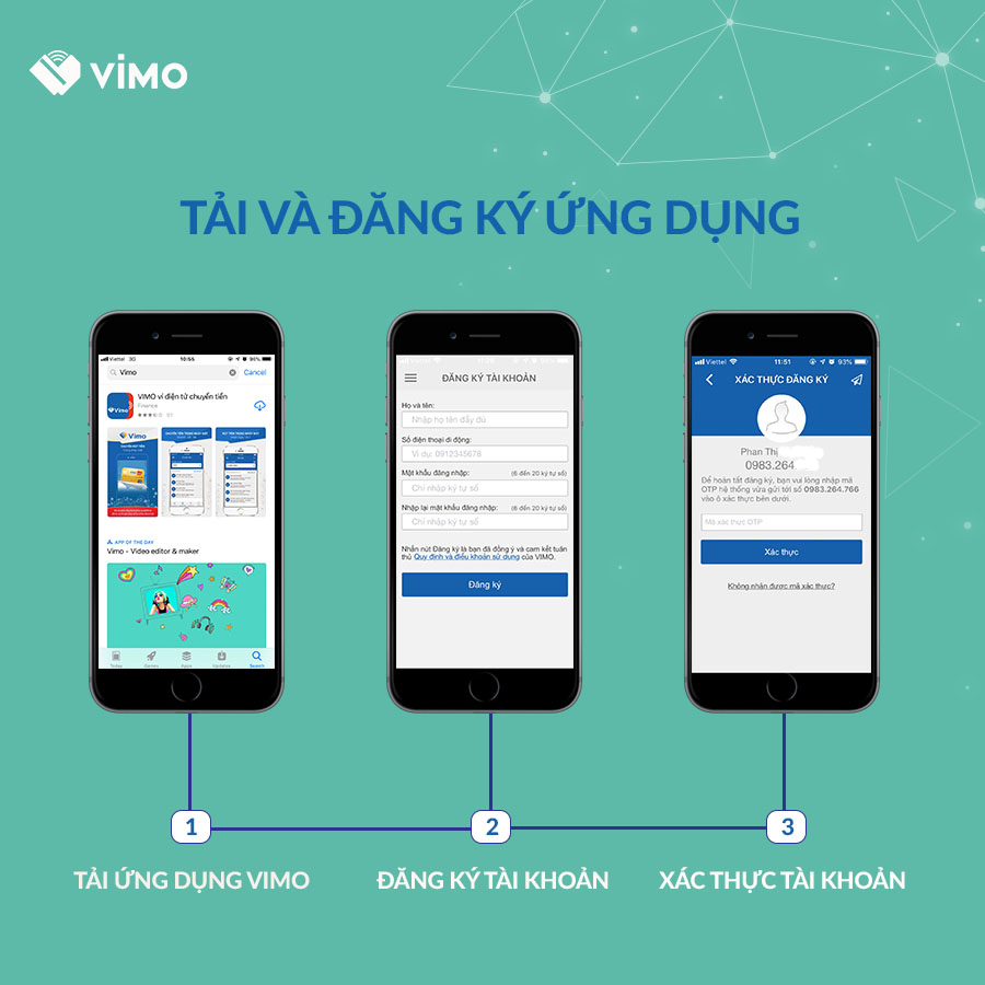 Hướng dẫn liên kết thẻ/tài khoản ngân hàng SeABank với Ví Vimo Ví