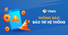 THÔNG BÁO LỊCH NÂNG CẤP HỆ THỐNG